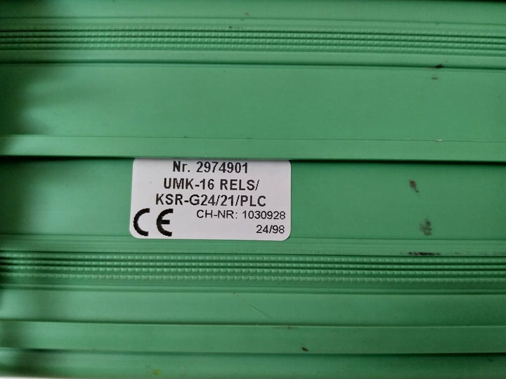 Phoenix Contact Umk-16 Rels/Ksr-g24/21/Plc Varioface Relay Module