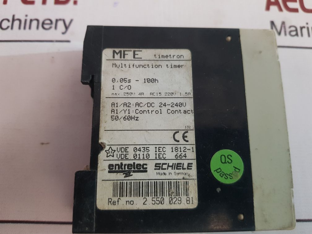 Entrelec 2.550.029.81 Multifunction Timer