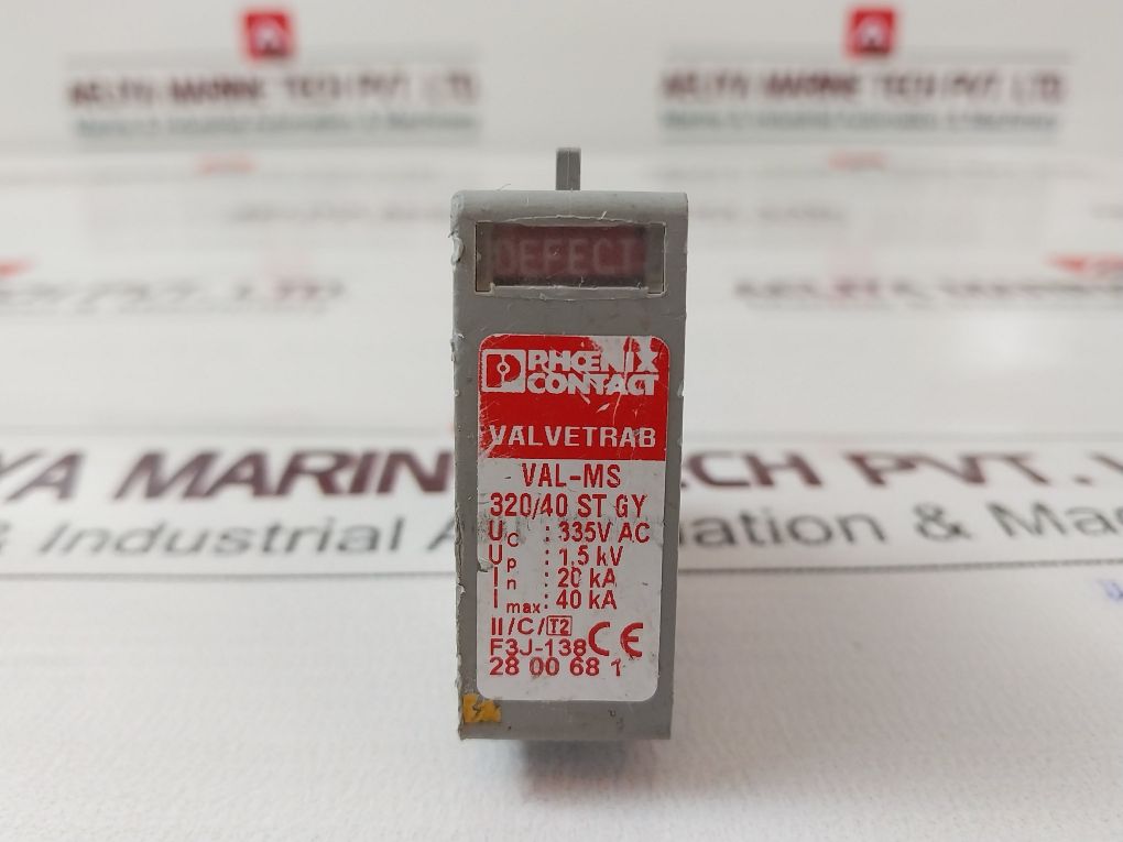 Phoenix Contact Val-ms 320/40 St Gy Valvetrab Surge Protector