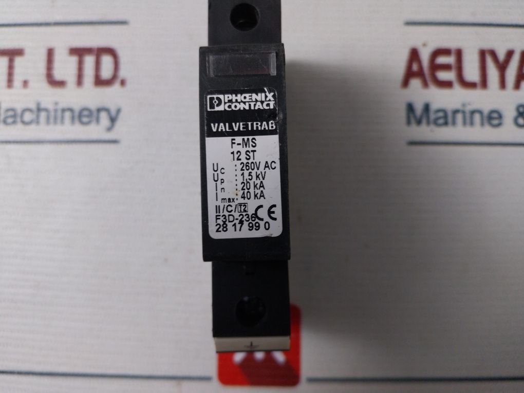 Phoenix Contact Val-ms Be Surge Protection Base Element 260V Ac
