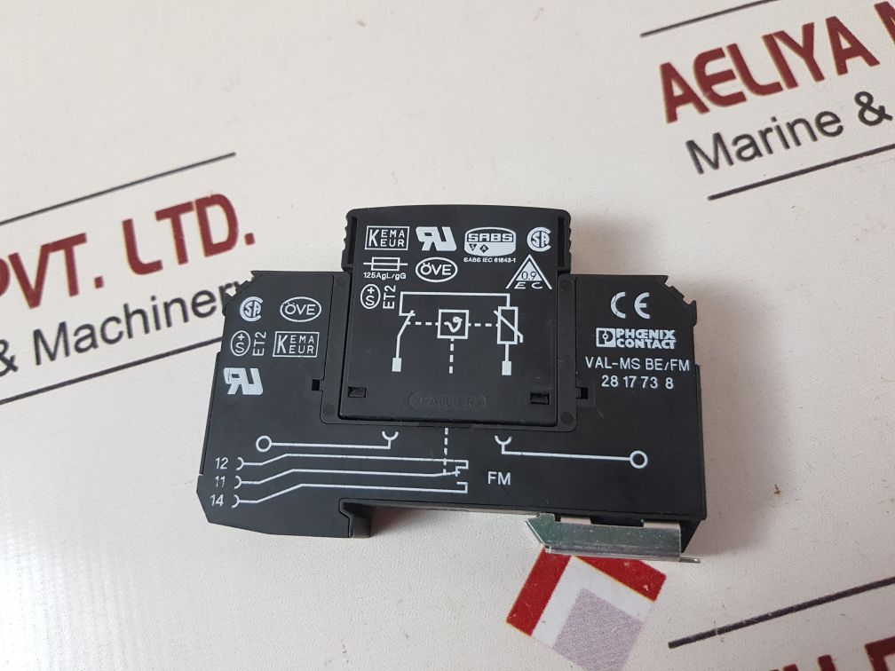 Phoenix Contact Valvetrab Val-ms Be/Fm 28 17 73 8 Power Supply