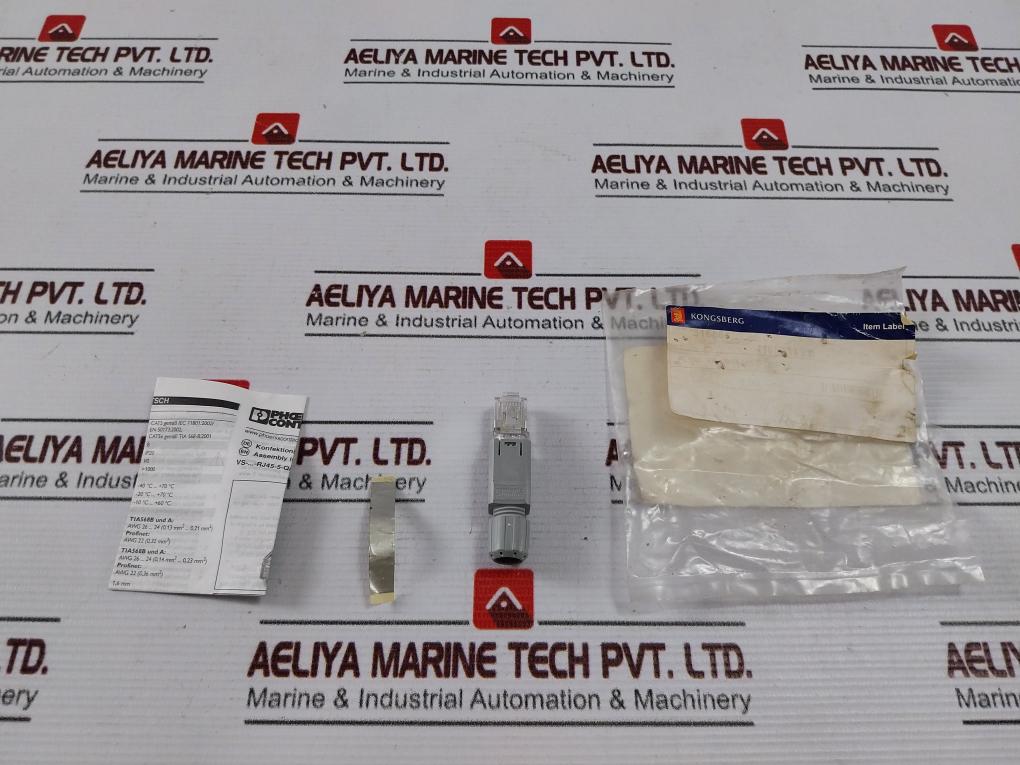 Phoenix Contact Vs-08-rj45-5-q/Ip20 Connector Plug