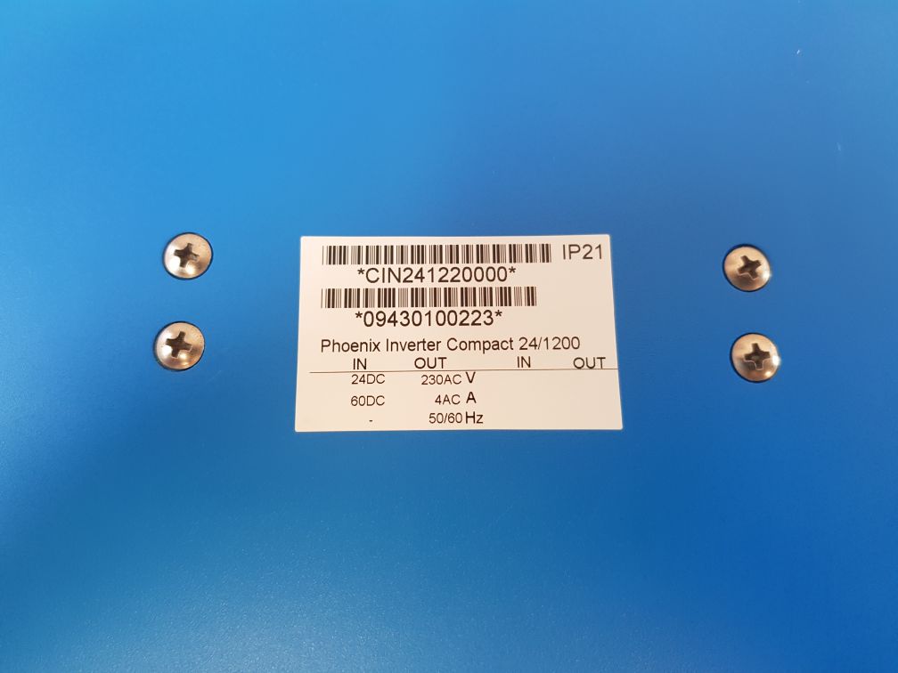 Phoenix Inverter Compact 24/1200 Inverter 24 Volt 1200Va Ip21