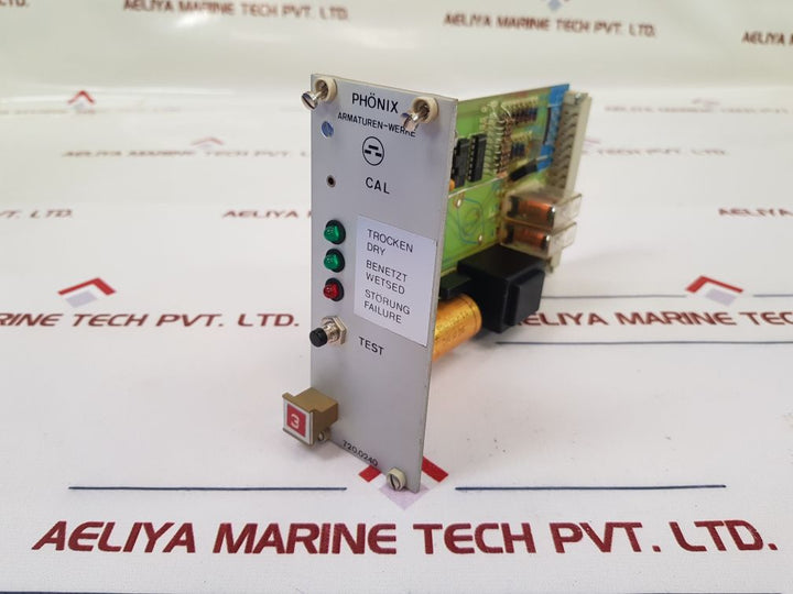 Phonix 720.50.X0.Xx Pcb Card For Level Detector 720.0240