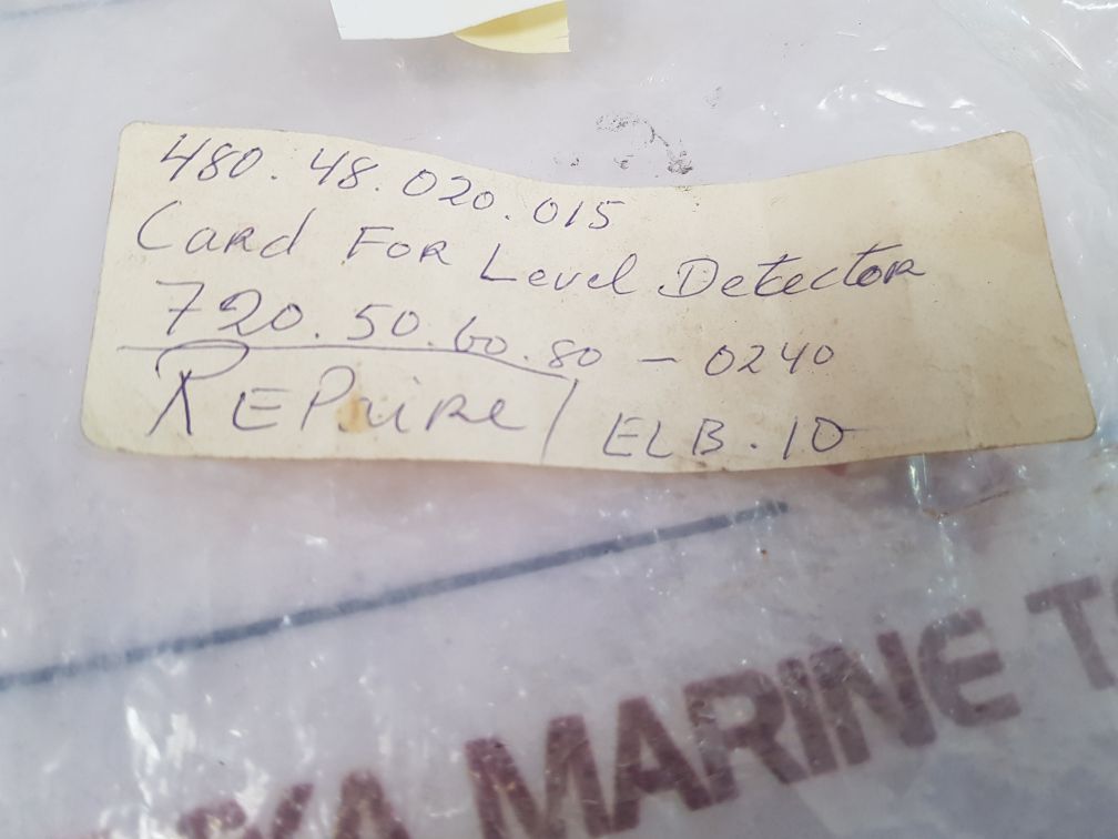 Phonix 720.50.X0.Xx Pcb Card For Level Detector 720.0240