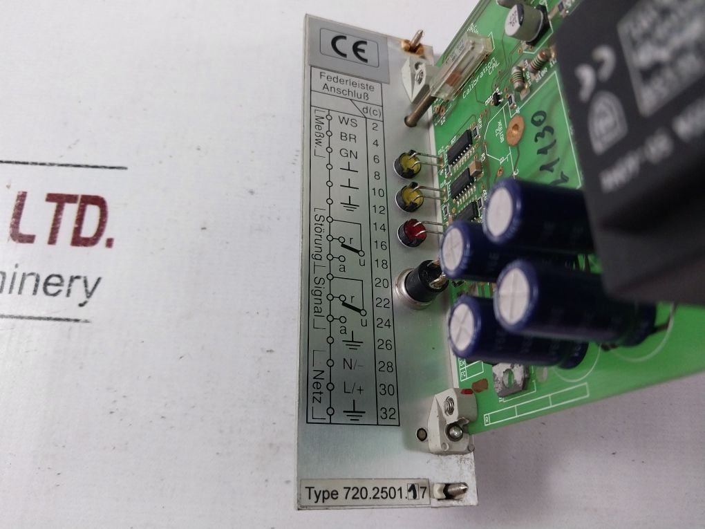 Phonix 720.2501.17 Pcb Card 7912.0250