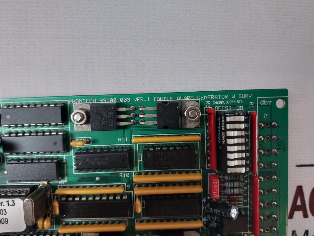 Phontech 99100-003 Ver.1 Double Alarm Generator W Sury Pcb