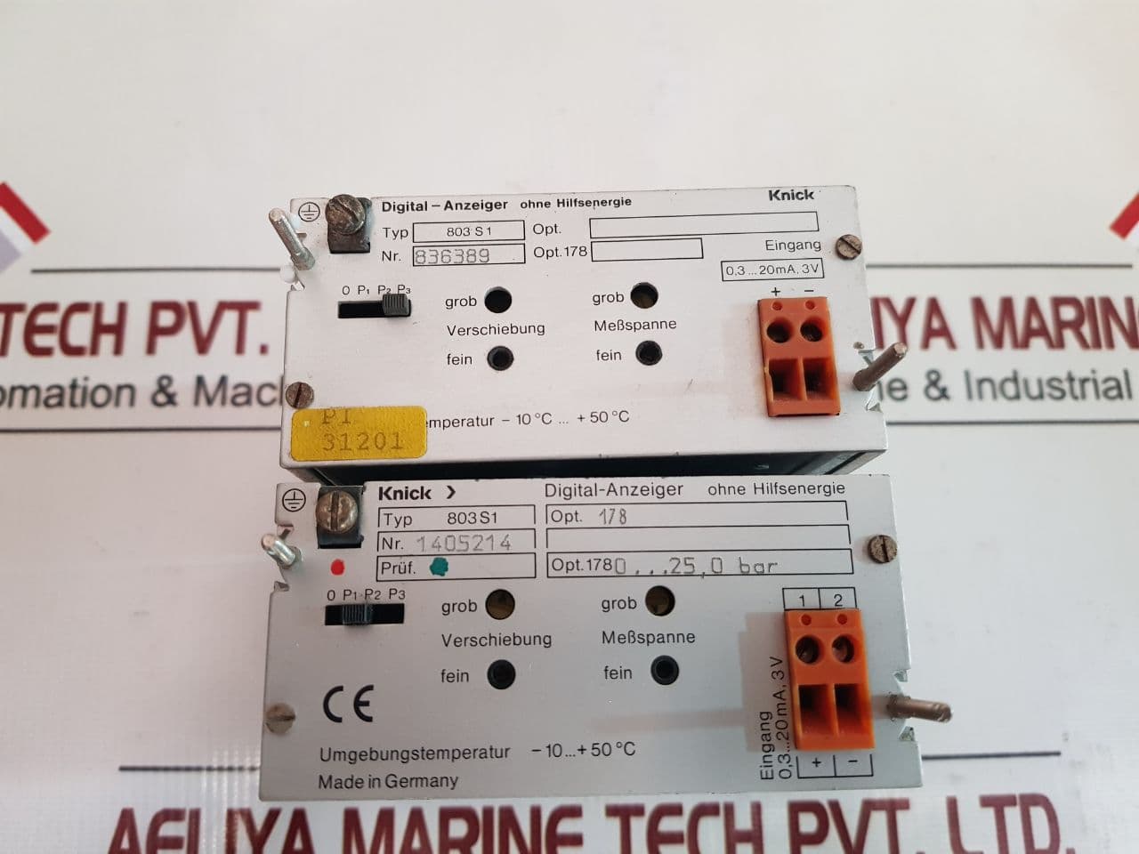Knick 803 S1 Digital Indicator Used
