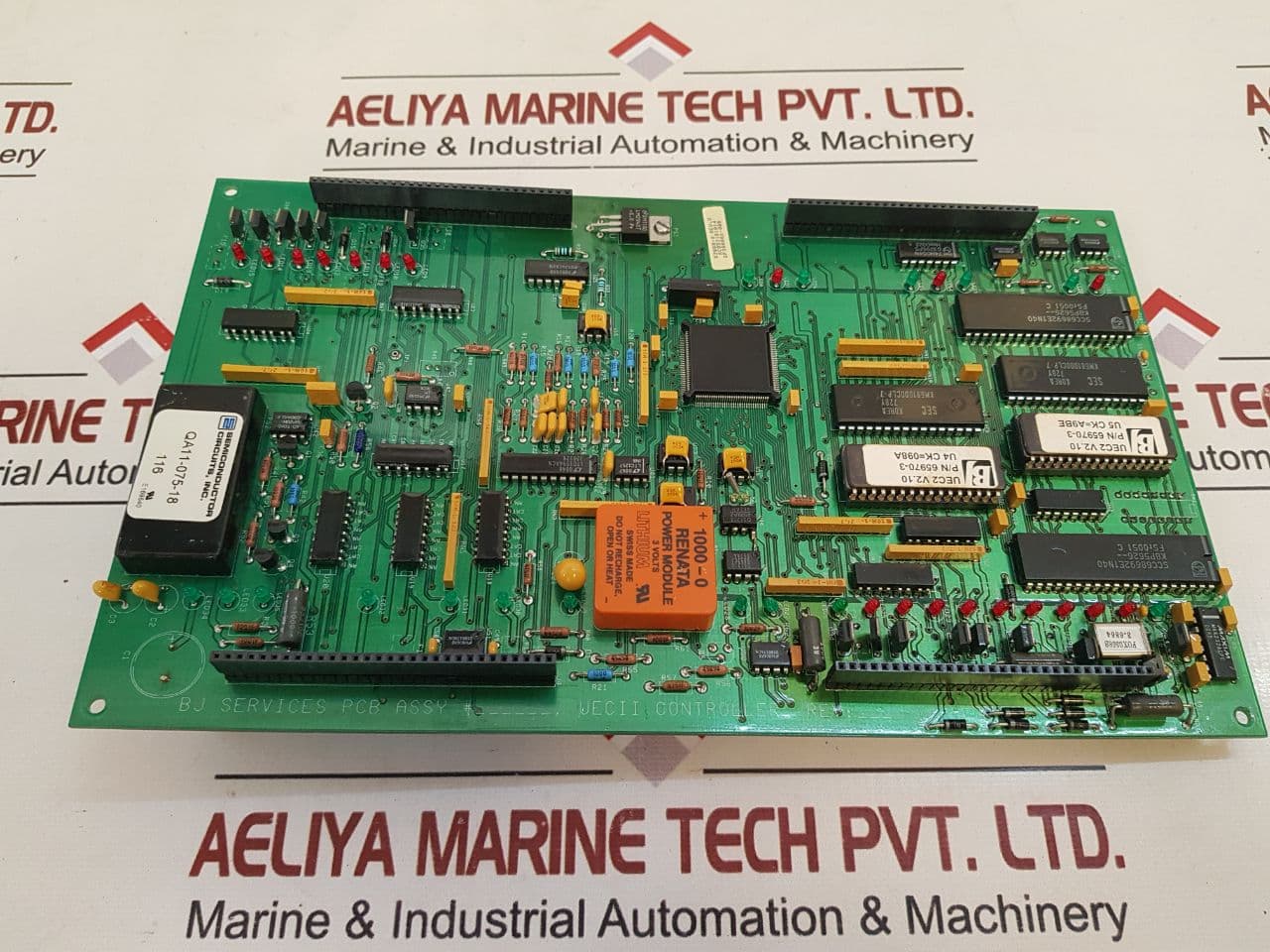 Bj services 62668-x rev.u pcb card