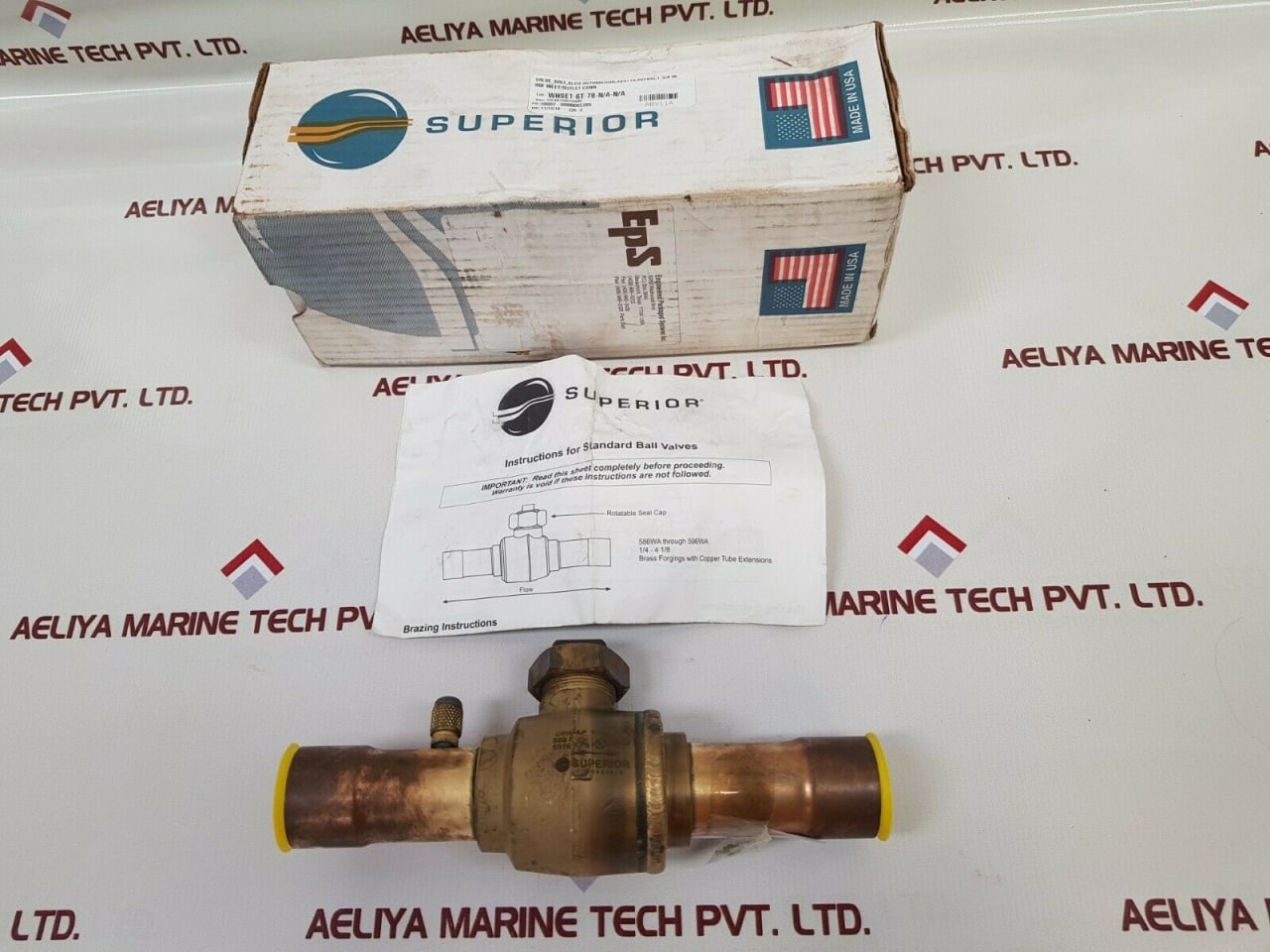 Superior 592Was-13St Refrigerant Ball Valve