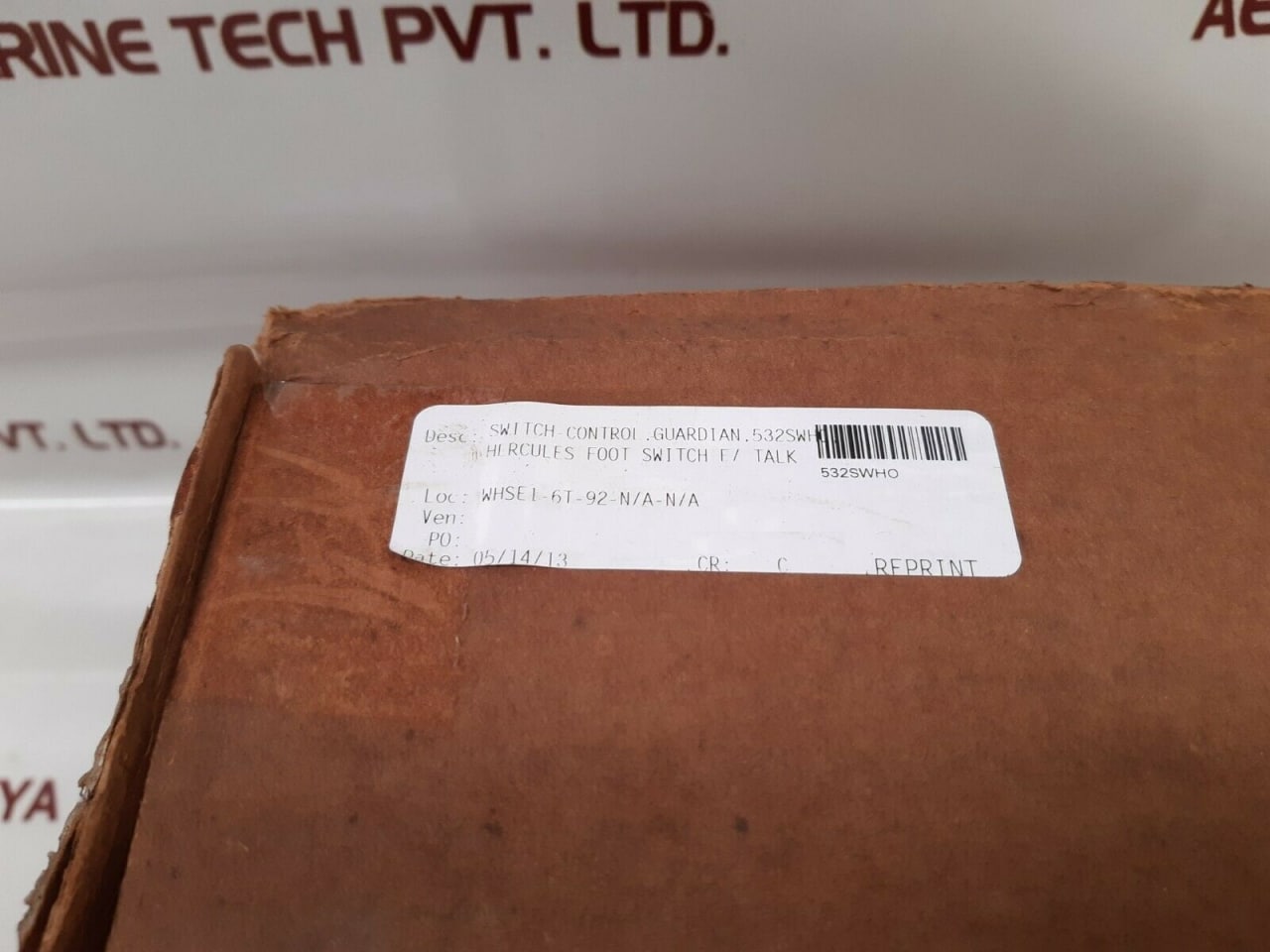 Linemaster 532-swho Hercules Foot Switch