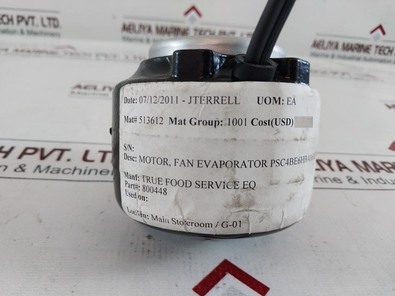 Morrill Motors Psc4Be6Ba16 Fan Evaporator Motor