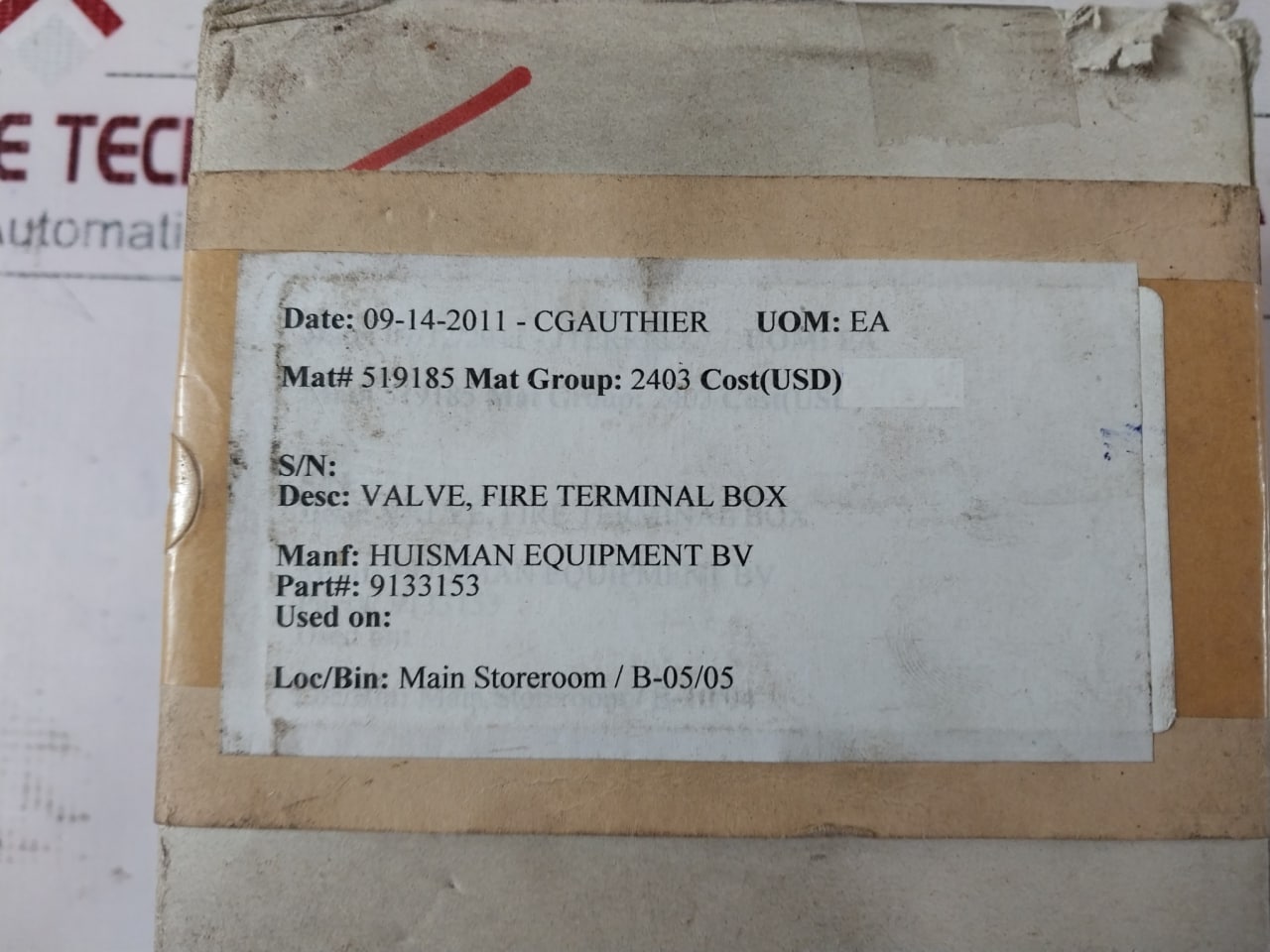 Bartec 07-5103-1221/2090 Junction Box Terminal