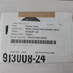 Hobart 00-294854-reed Mtg Board 627608