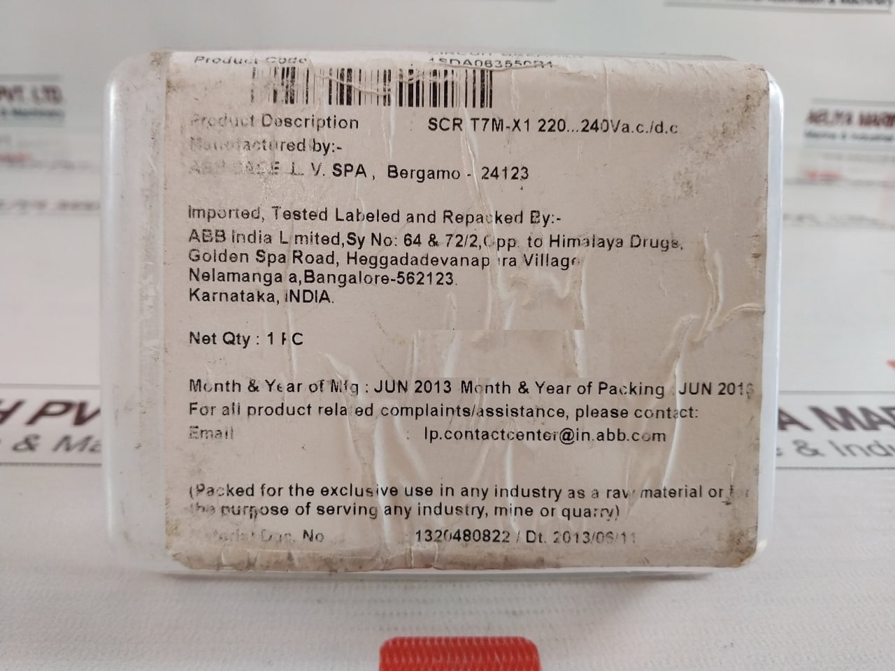 Abb Sace Division Sor-1Sda063548R1 Scr-1Sda063550R1 220-240V 50/60Hz