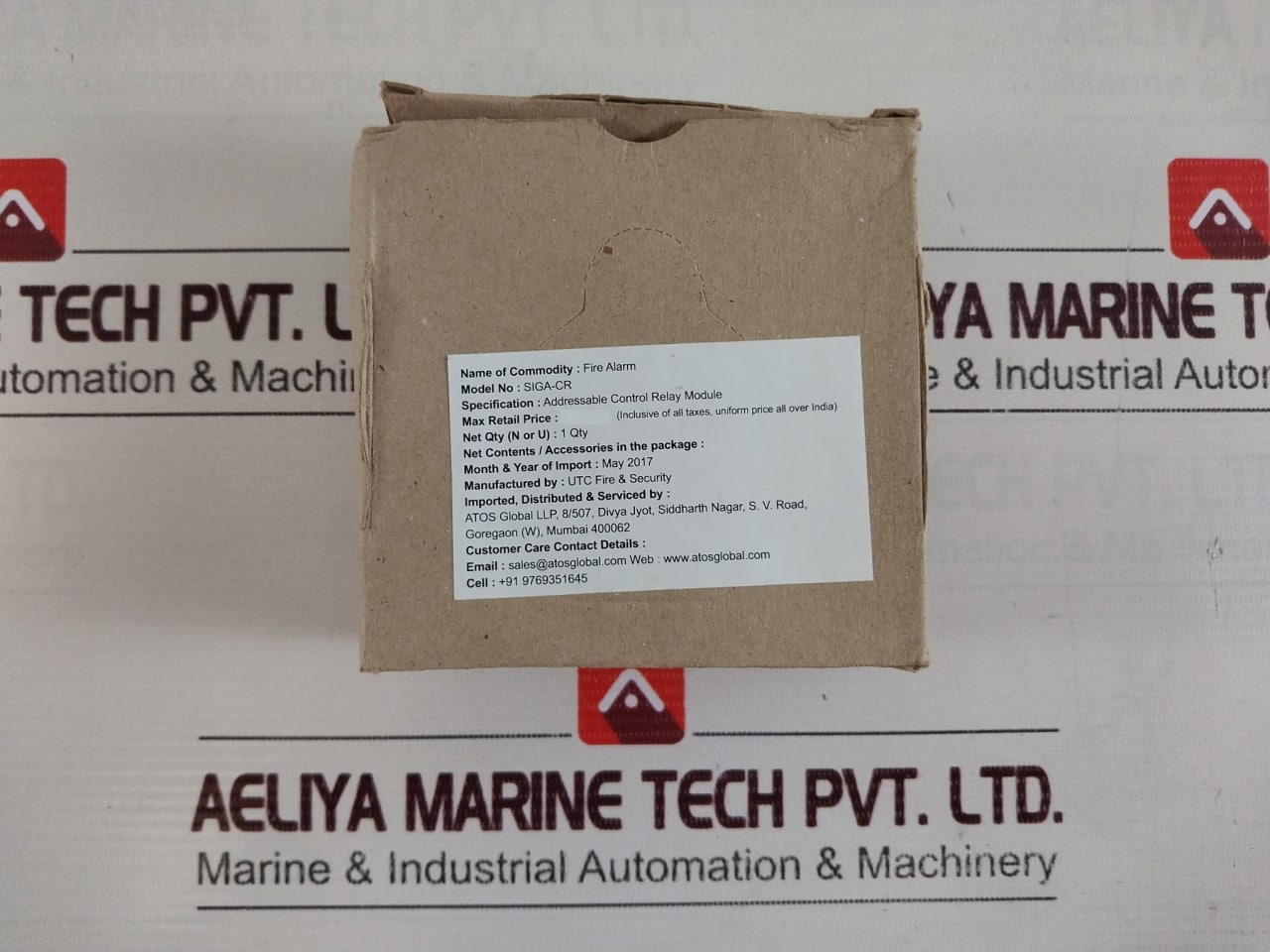 Est Siga-cr Control Relay Module Fire Alarm Rev 12.0 Vt-11 94V-0