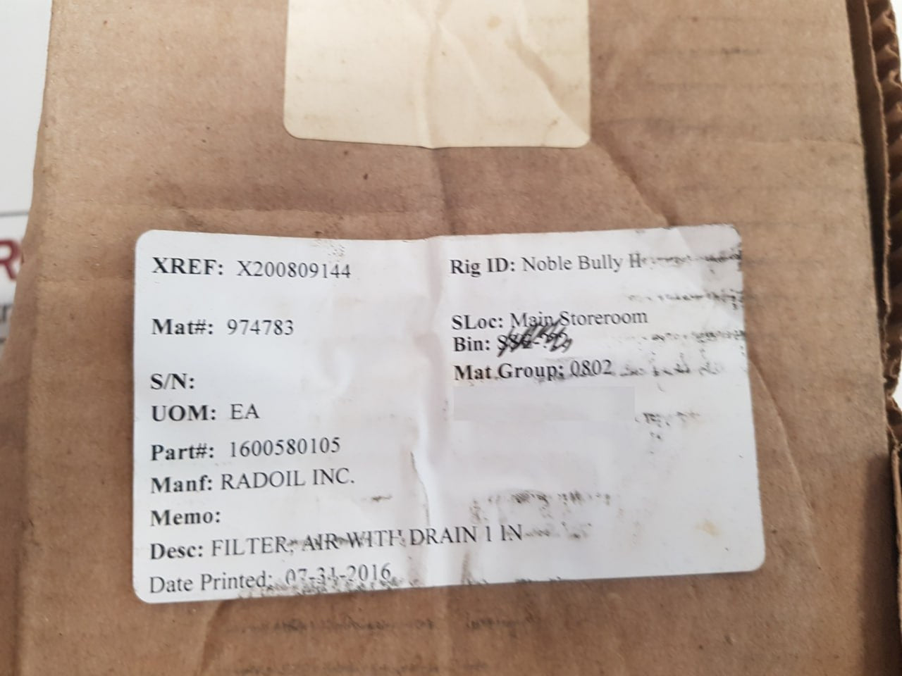 Parker Watts F602-08Wjr Air Filter