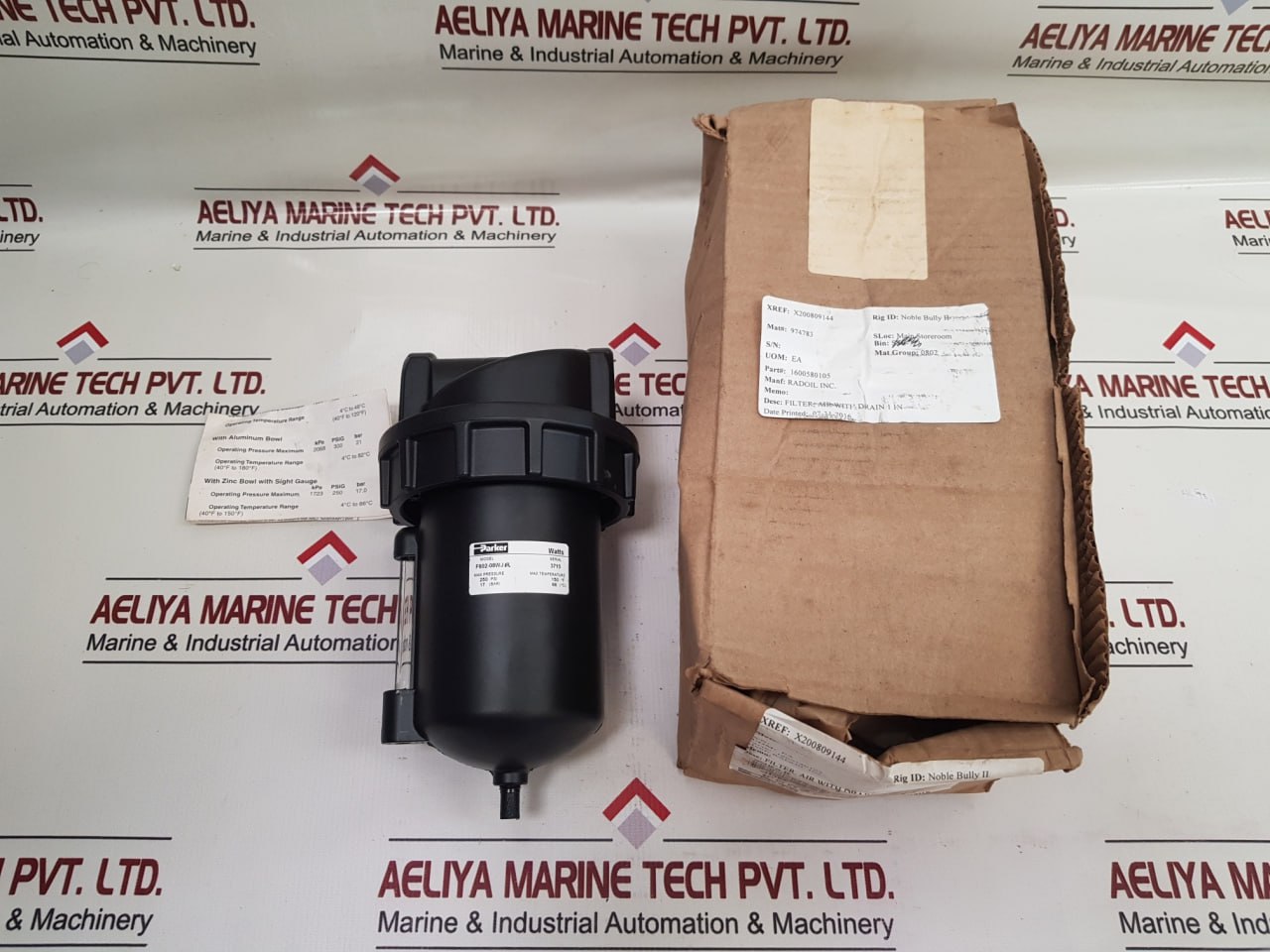 Parker F602-08Wjr Air Filter