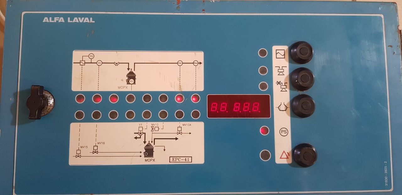 Alfa Laval Epc-41 Monitoring Control Unit 31830-3925-2 Version: 0