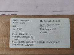 Jb Services Fje-5-40 Filter Element 100861-40