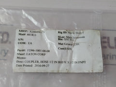 Eaton Fd96-1001-08-08 Quick Disconnect Couplings Socket