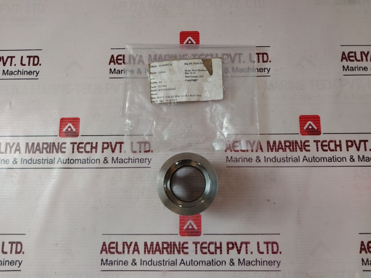 Oceaneering 0317942 Hydraulic Sleeve Valve