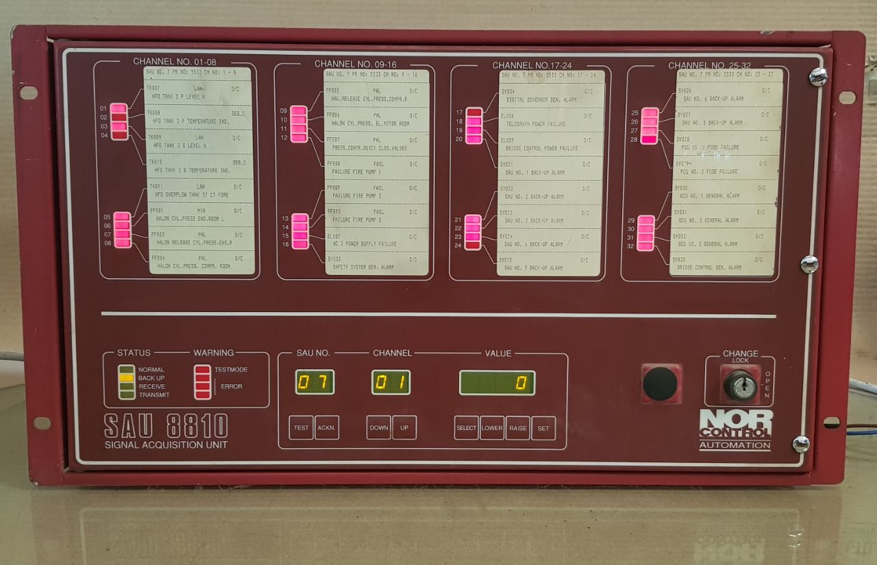 Nor Control Automation Sau 8810 Signal Acquisition Unit