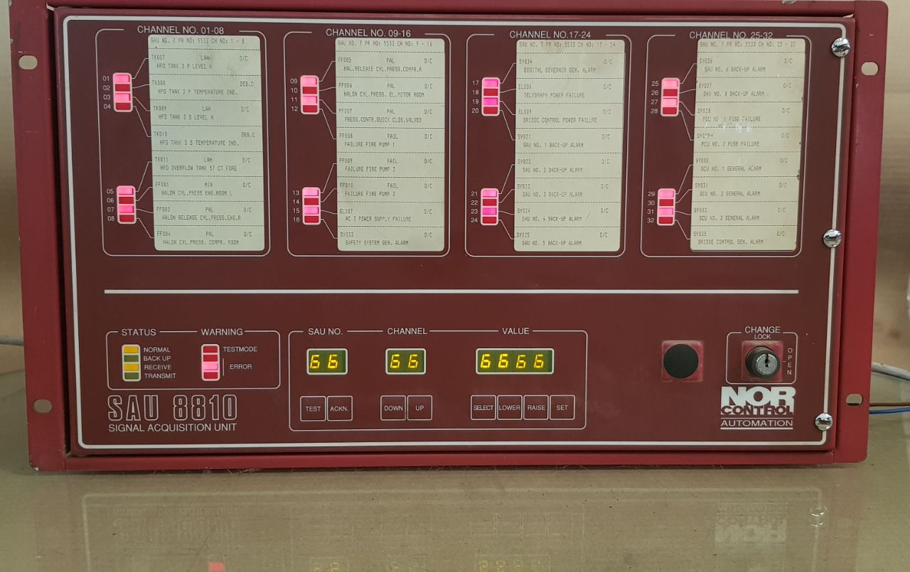 Nor Control Automation Sau 8810 Signal Acquisition Unit