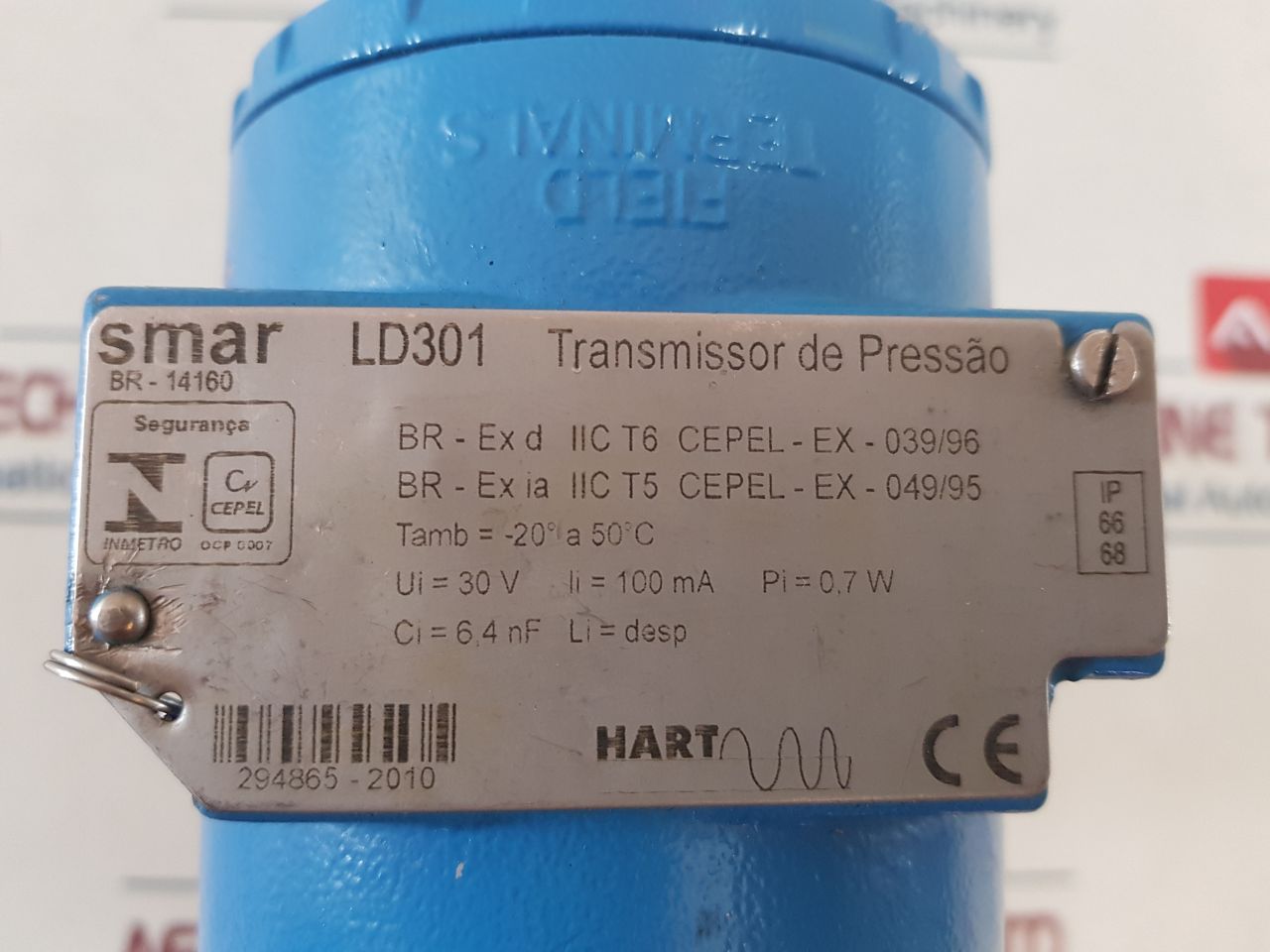 Smar Ld301 Pressure Transmitter 360 Psi