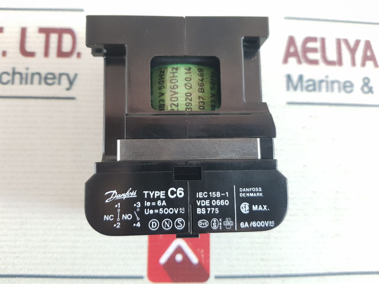 Danfoss C6 4 Pole Control Relay 037B0152