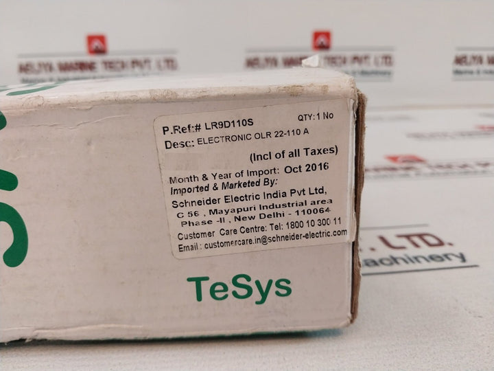 Schneider Electric Lr9D110S Electronic Overload Relay With Contactor Lad7B205