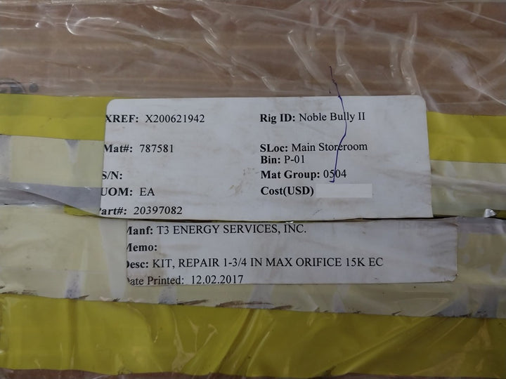 Nov 20397082 Valve Repair Kit