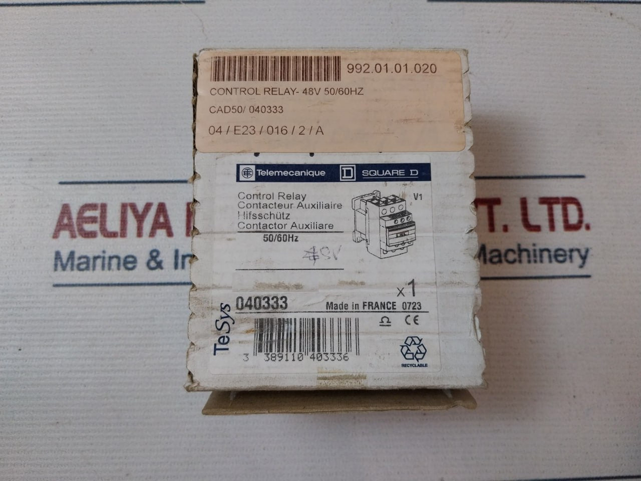 Telemecanique/Schneider Electric Cad50 Control Relay 48V