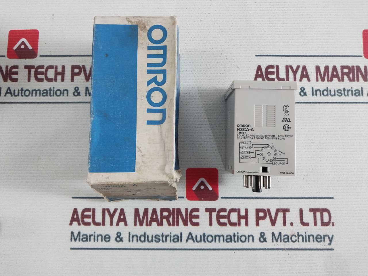 Omron H3Ca-a Time Delay Relay 99.9S To 9990H 12 To 240V Dc 
