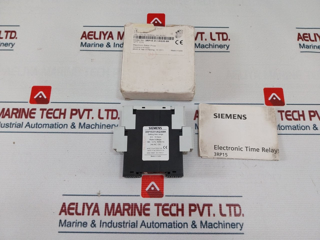 Siemens 3Rp1531-1Aq30 Electronic Timer 24V AcDc