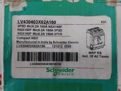 Schneider Electric Nsx 160F Circuit Breaker Micrologic Trip Unit