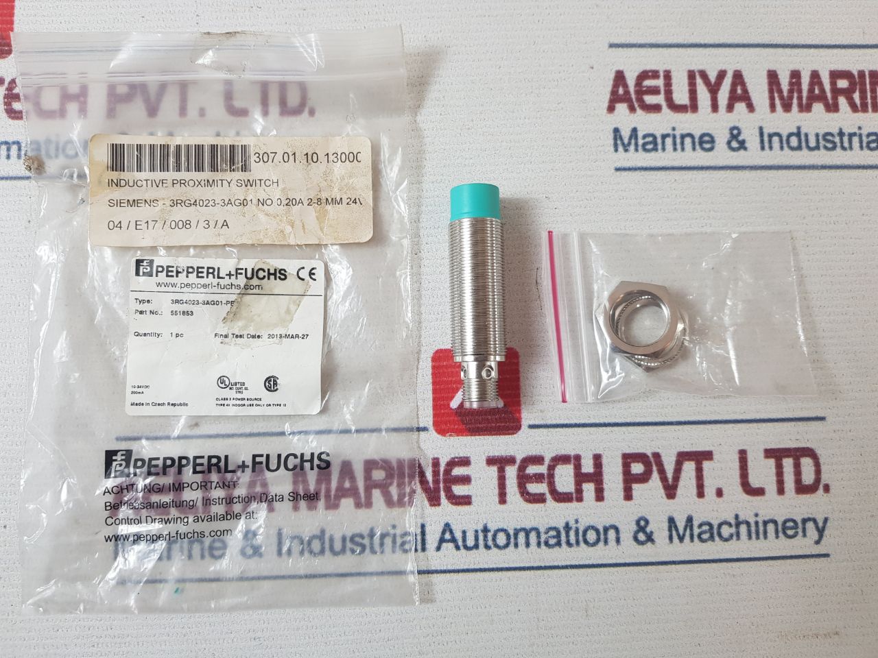 Pepperl+Fuchs 3Rg4023-3Ag01-pf Inductive Proximity Switch 307.01.10.13000