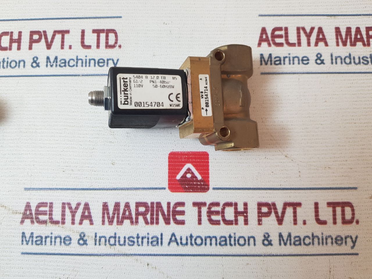 Burkert 5404 B 12.0 Eb Ms Solenoid Valve 00154704