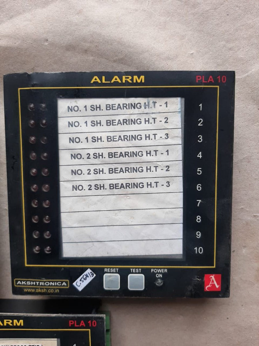 Akshtronica pla 10 alarm annunciator