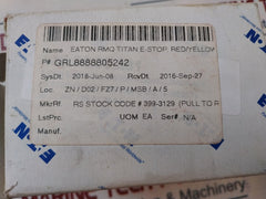 Eaton M22-pv-kc11-iyq Emergency Stop Switch