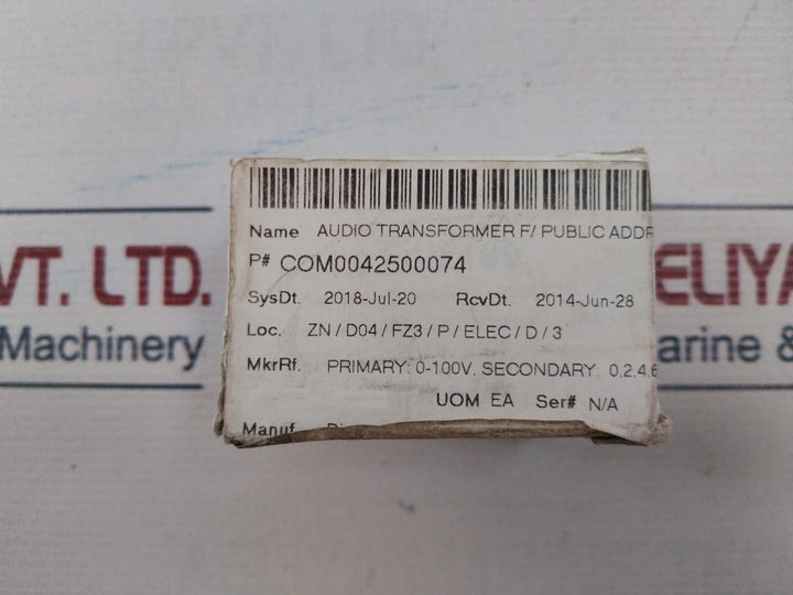 Fonestar Cv-1716 Line Transformer