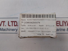 Fonestar Cv-1716 Line Transformer
