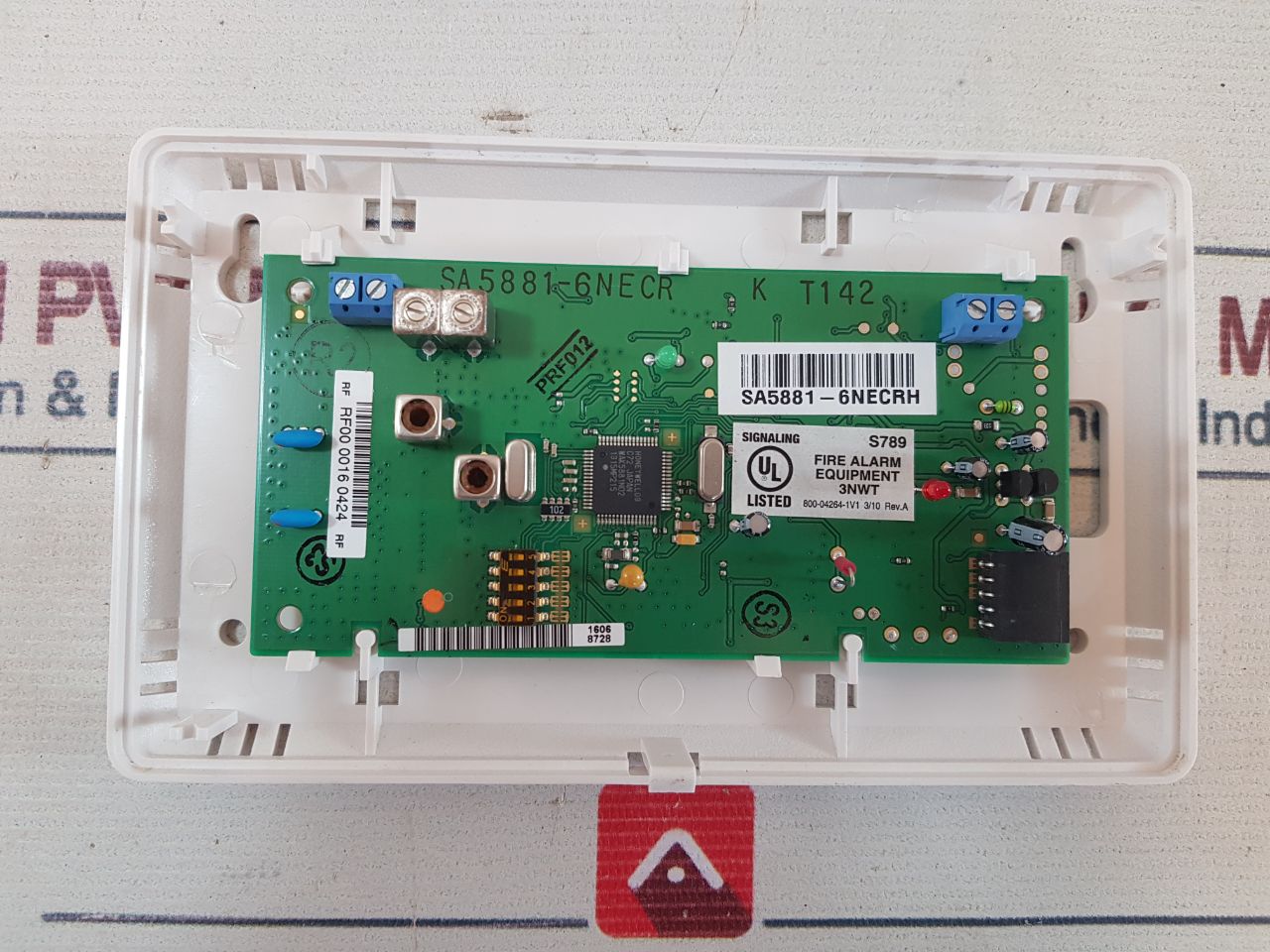 Honeywell Sa5881-6Necr Wireless Receiver Rev A