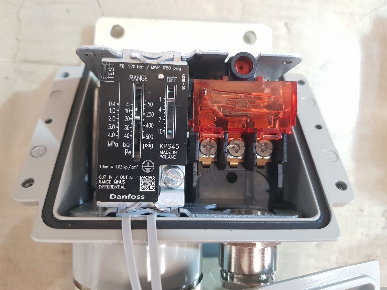 Danfoss Kps 45 Pressure Switch 060-3121