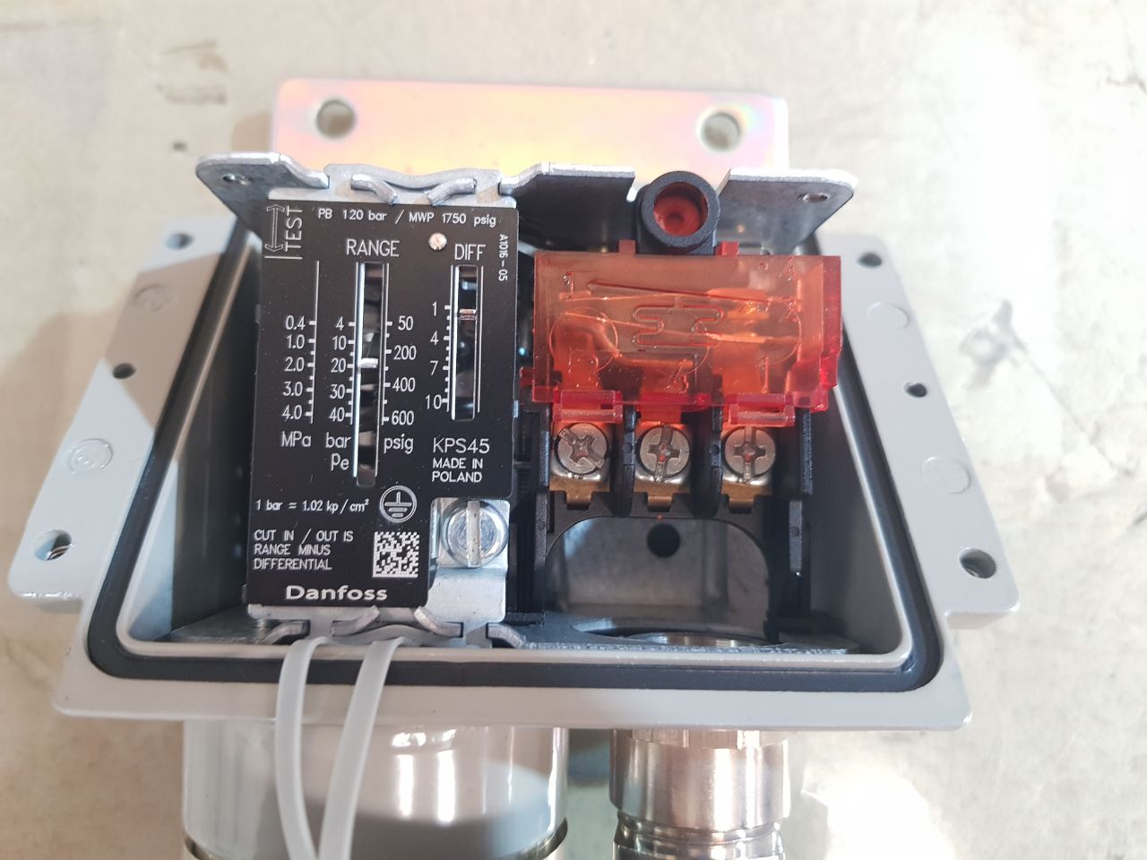 Danfoss Kps 45 Pressure Switch 060-3121