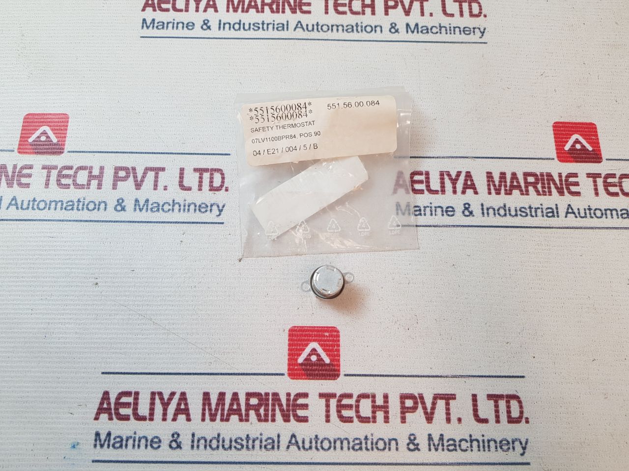 Klixon 1Nt08L-4283 Safety Thermostat