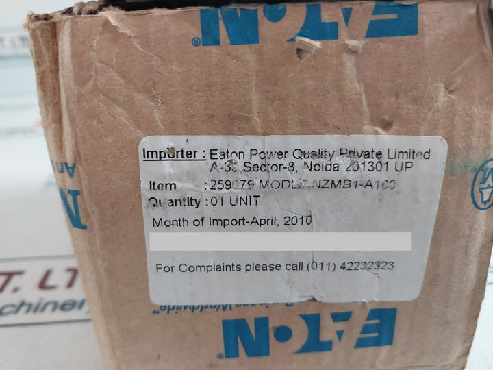 Moeller Nzm B1-a100 Circuit Breaker