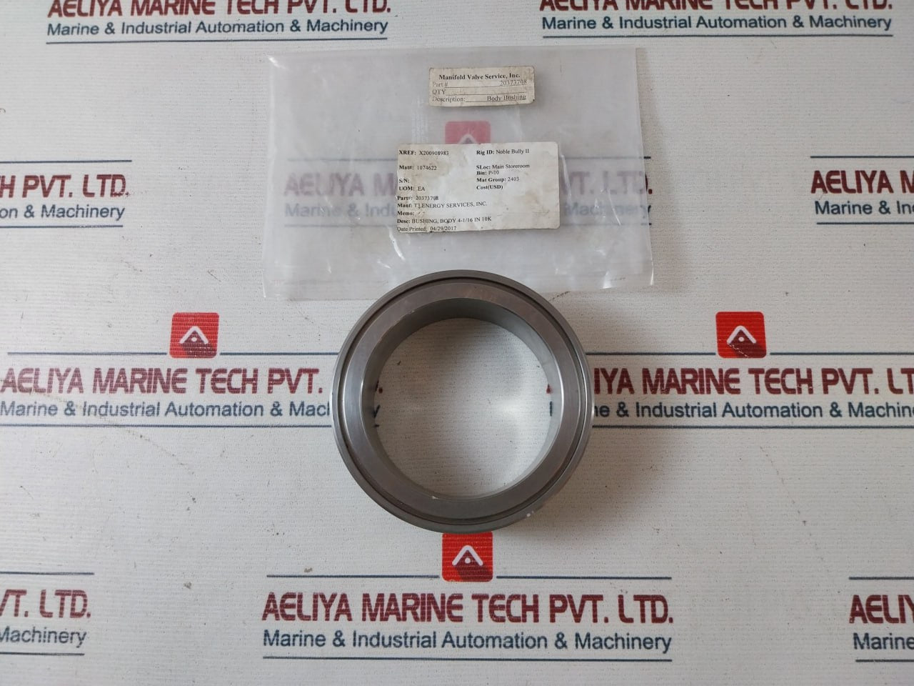 Manifold Valve 20373708 Body Bushing 4-1/16 In 10K