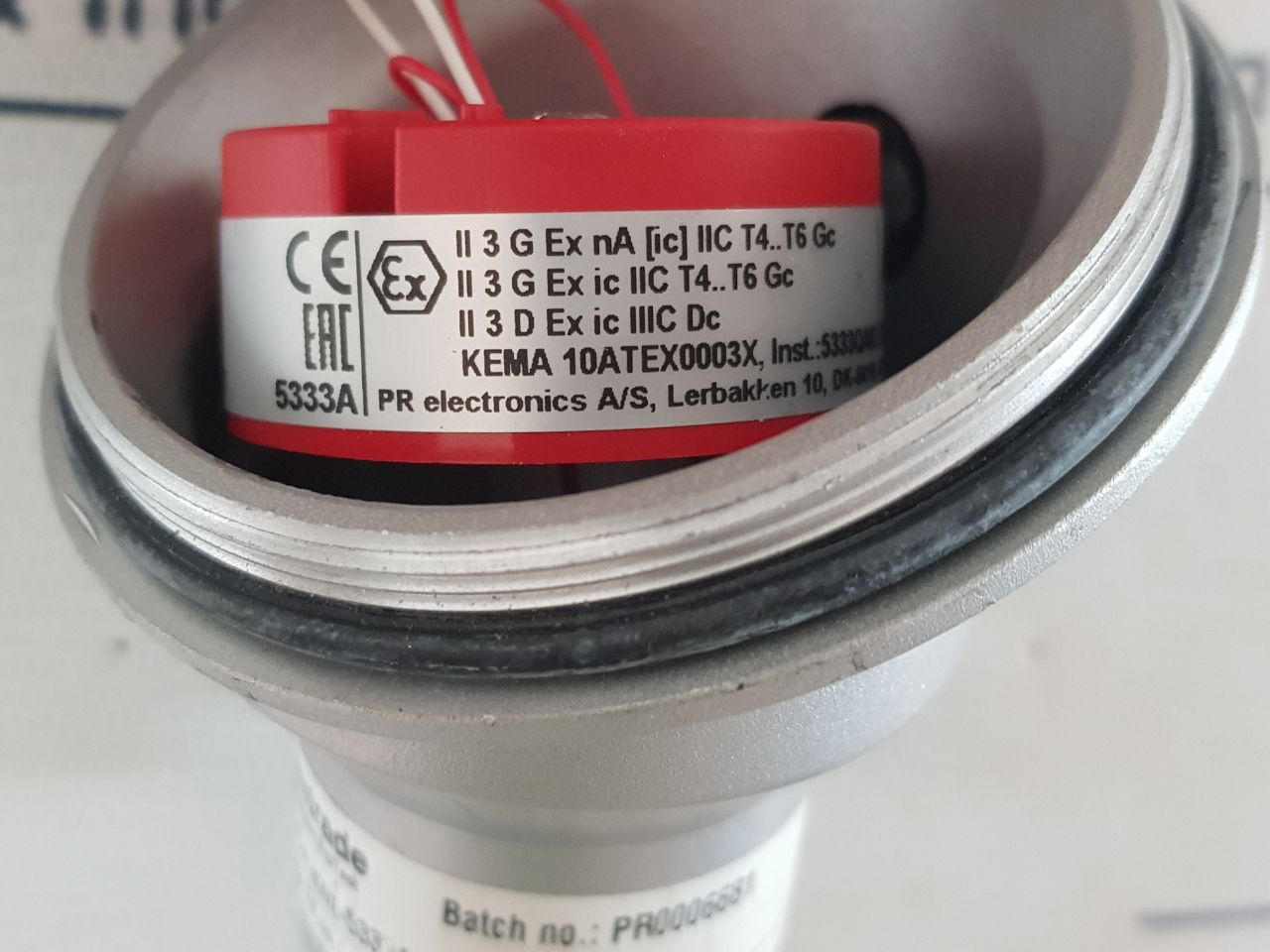 Mrc Teamtrade Ckt1-6,0-3-1-b-076-p-kne-5333A-(0/+50°C-4/20Ma) Temperature Sensor