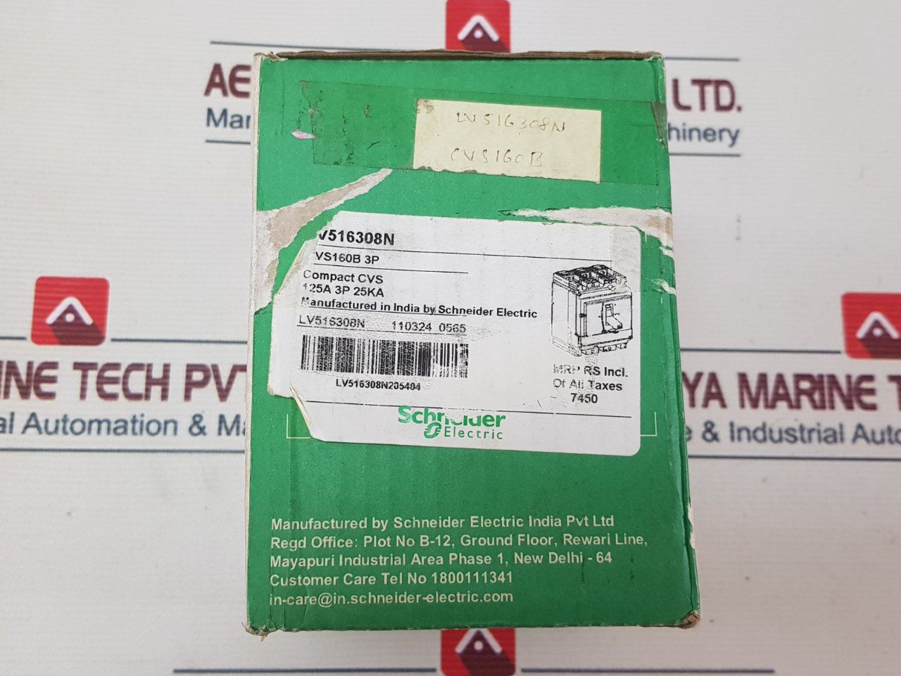 Schneider Electric Cvs160B Circuit Breaker